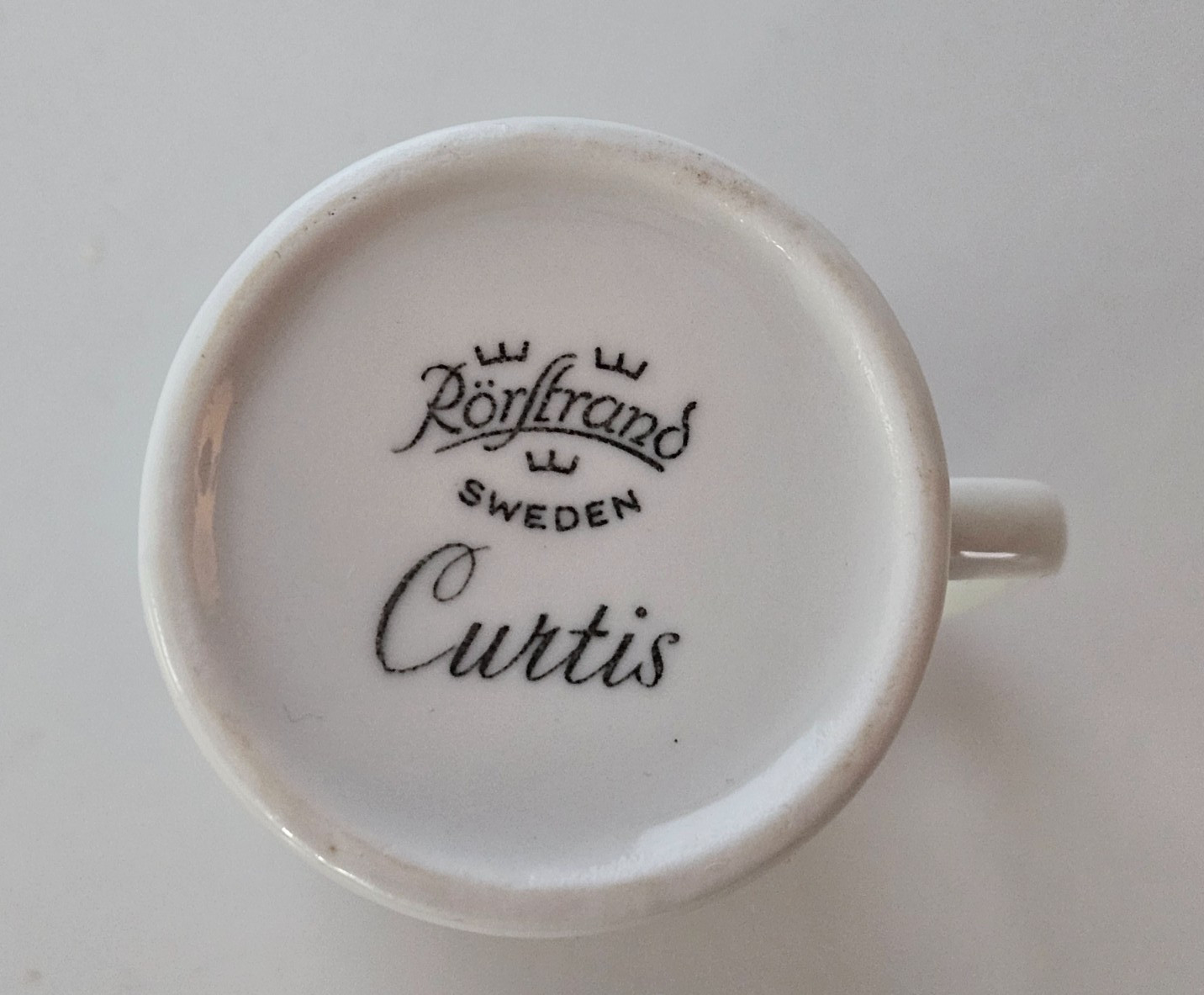 Vintage Rorstrand Rare CURTIS small Creamer Jug pitcher Scandinavian MCM