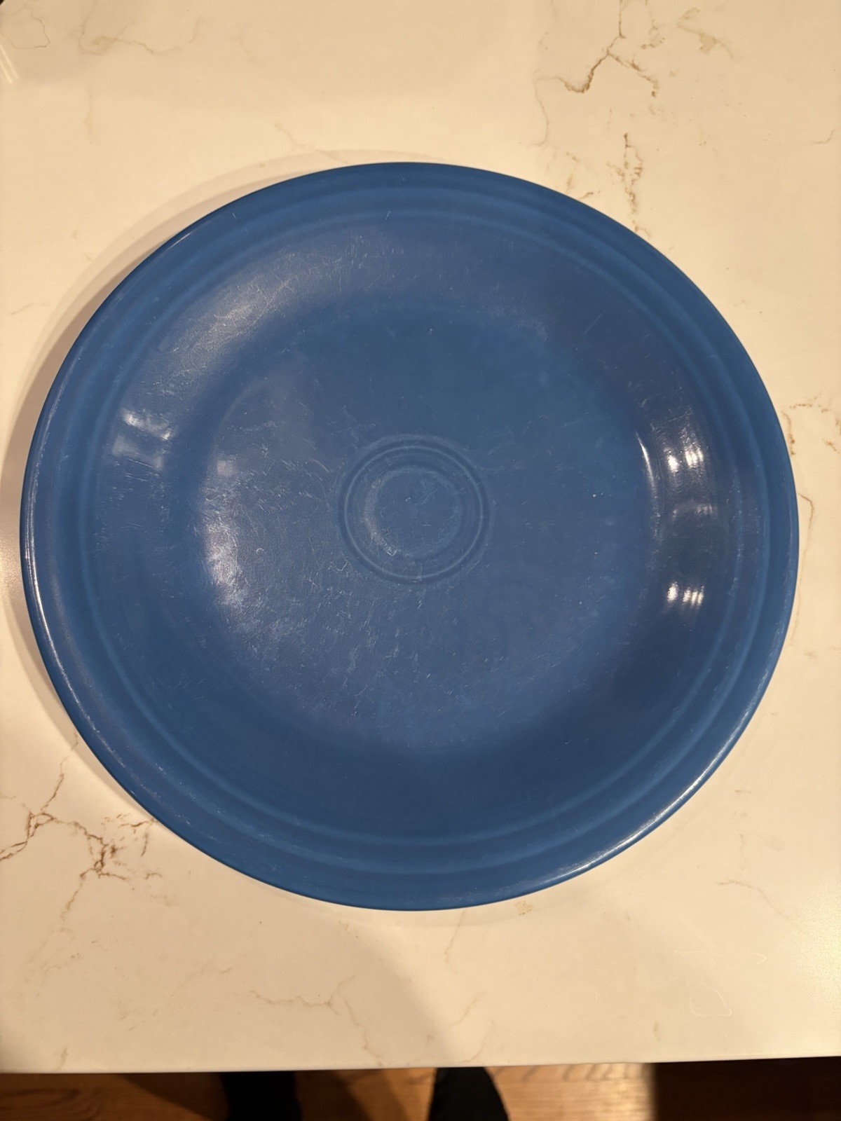 FIESTA Fiestaware Lapis Blue 10.5” Dinner Plates Set Of 4 Homer Laughlin