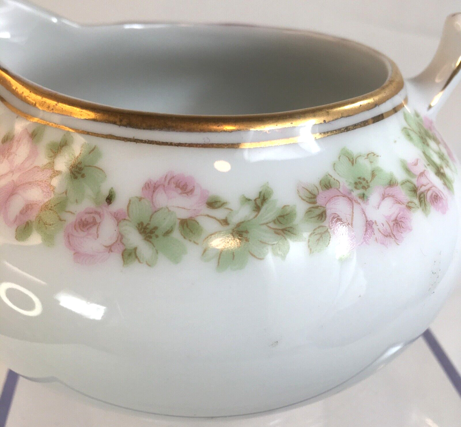 Bavaria Tirschenreuth Creamer Rosedale Pattern