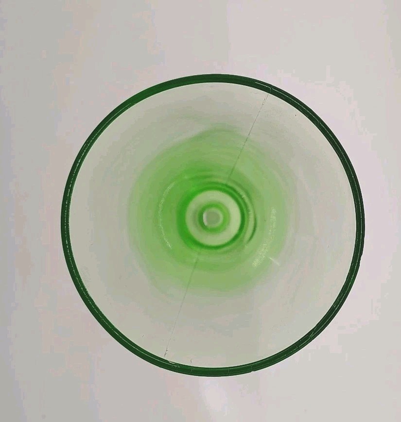 Depression Uranium Mixed Piece Glass Lot, 6 Pieces, UV Glow, VINTAGE