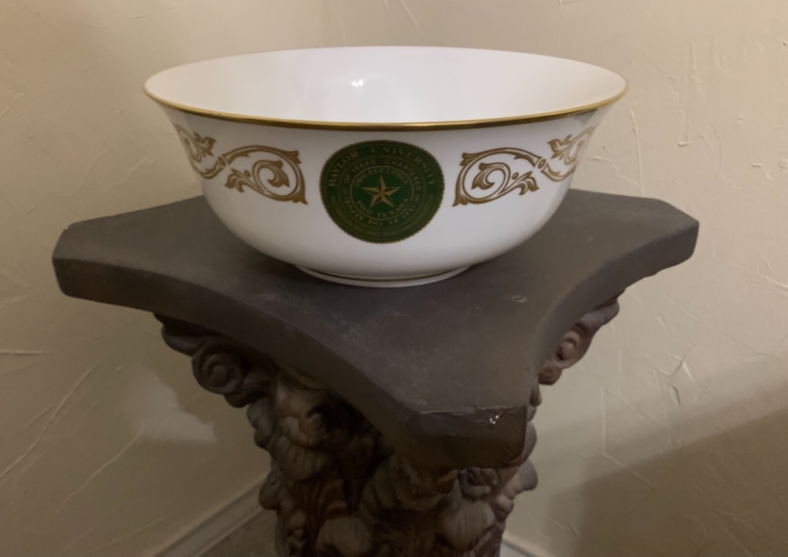 Ltd Ed 1981 Baylor University Royal Worcester Bowl Made in England