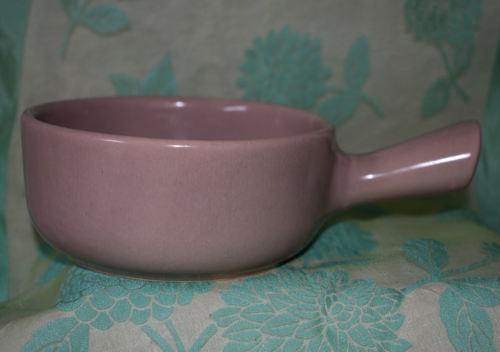 PINK Pottery BOWL with Handle La Solana Arizona