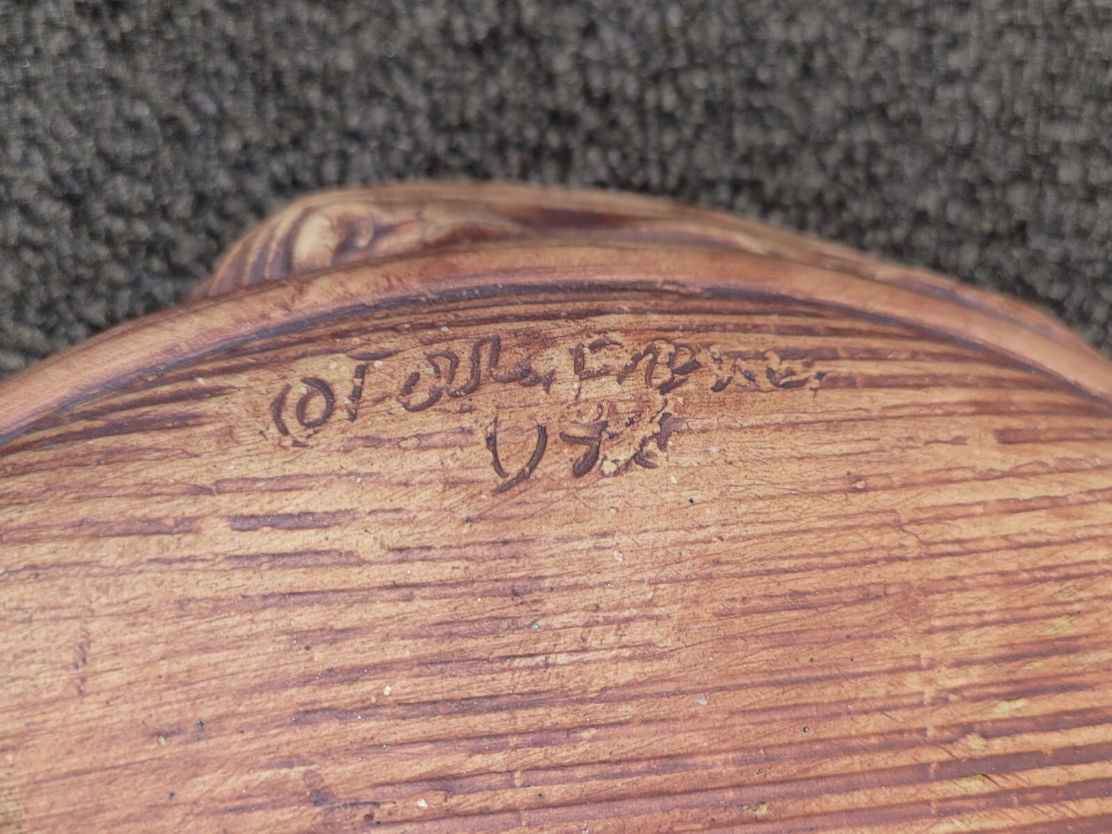 Terrafirma Pink Pottery Tray 1980s