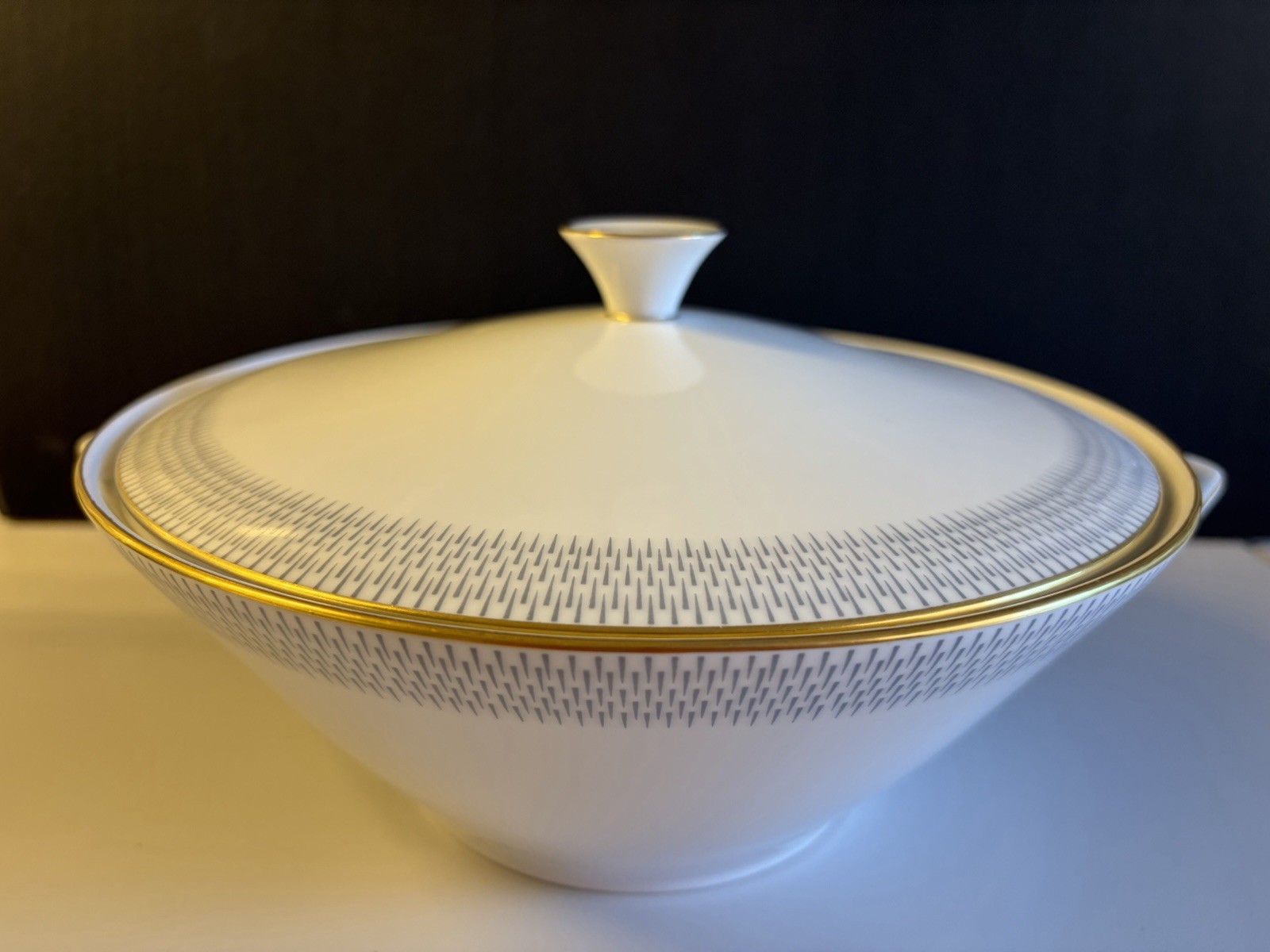 Rare MCM Royal Tettau Bavaria 3-Piece Hostess Serving Set – Gray Drop
