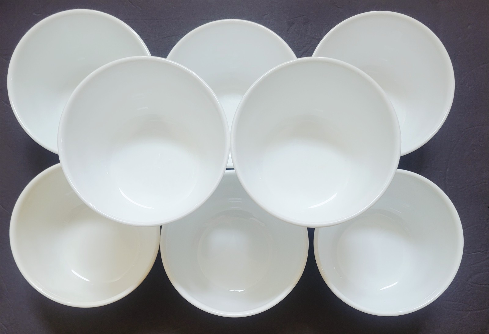 8 Winter Frost White Super Soup/Cereal 6 1/4″ Bowls Corelle by Corning Ware