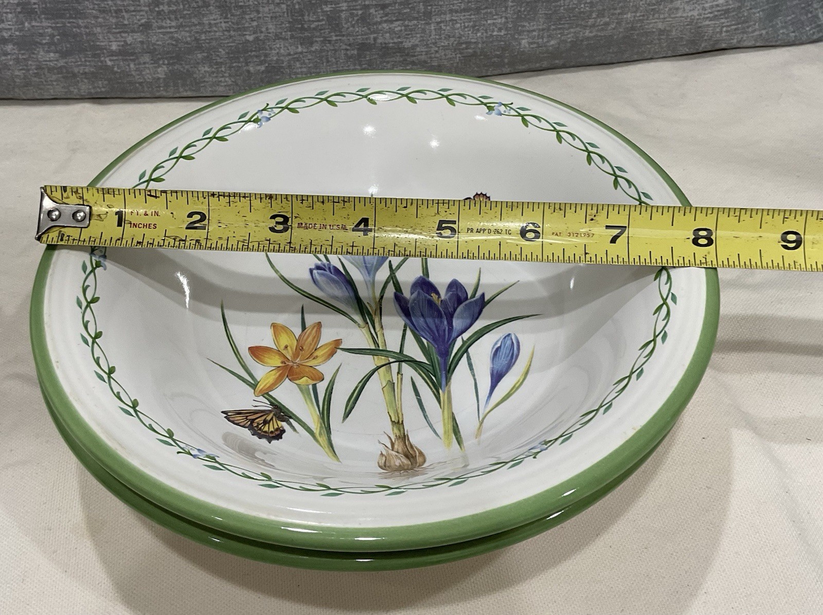 Studio Nova Garden Bloom Y2372 Bowls Cereal/Soup Floral Set of 4