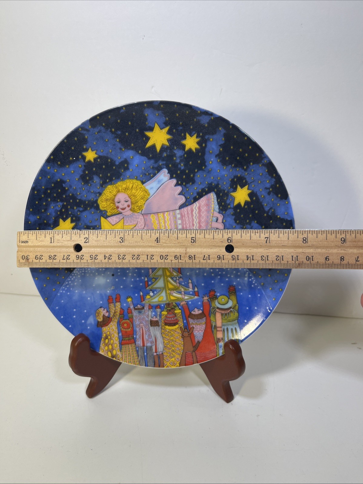 COLLECTIBLE PLATE I Bring You The Star Of Peace KIKI 1988 Japan 1988