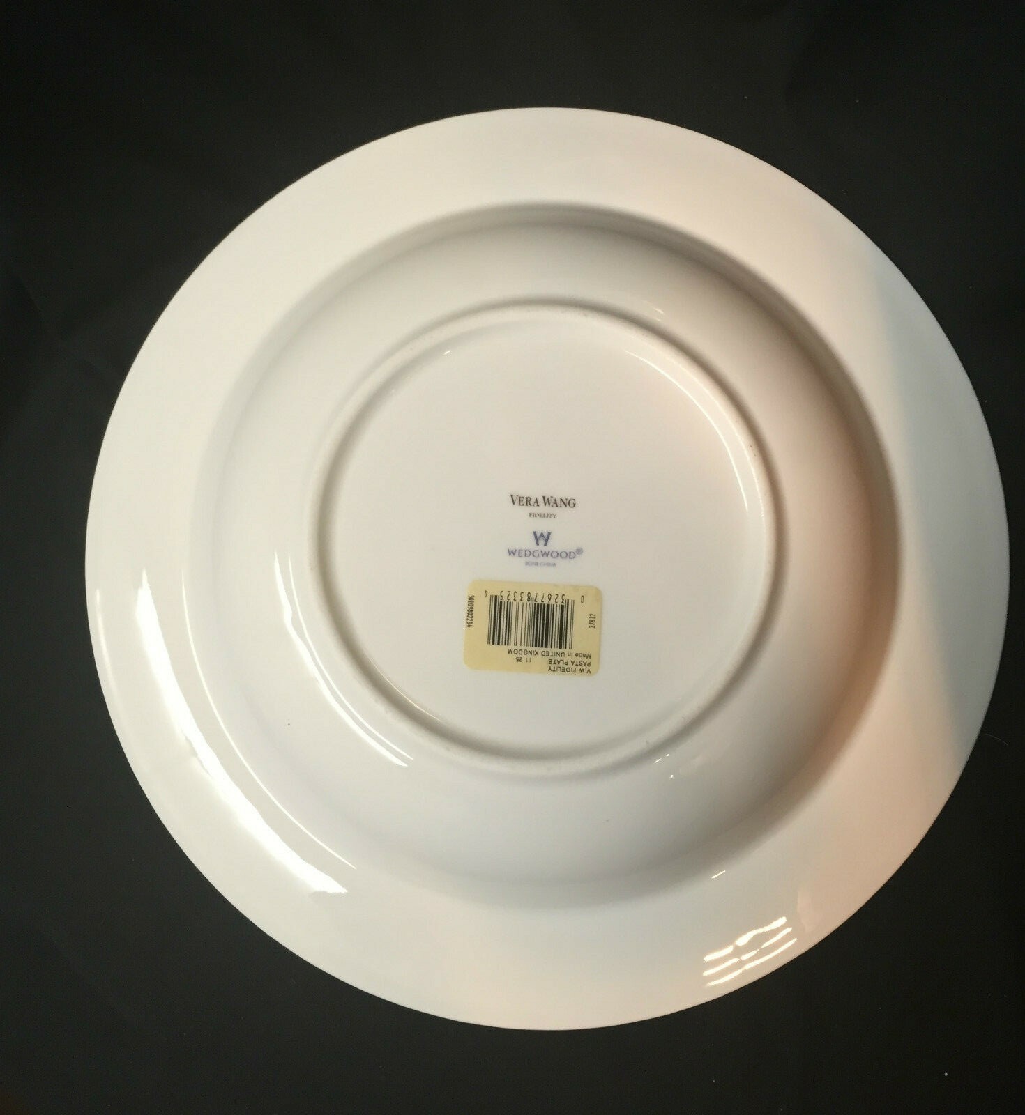 Vera Wang by Wedgwood Fidelity Pasta Plate ~new~