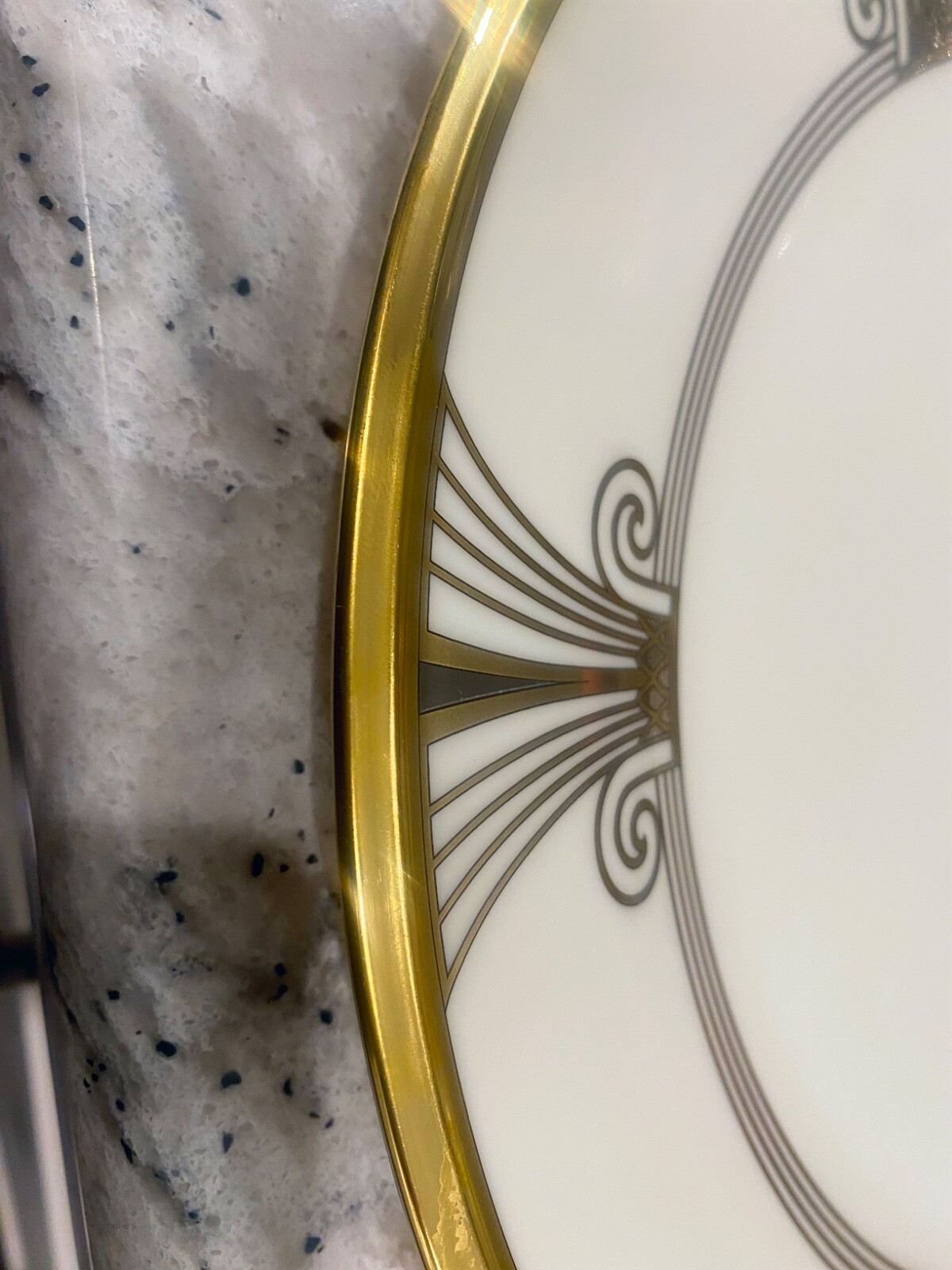 16 pieces of Lenox Eternal Deco 11″ dinner & 8 3/4″ salad – 1st Quality – MINT!!