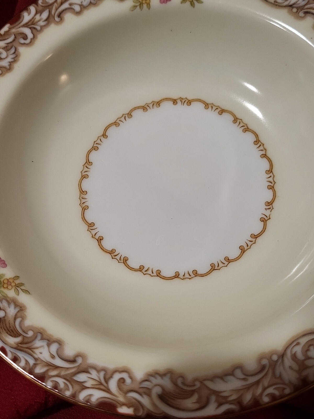 Noritake China Harmony 3906 Gold Trim 5-3/4″ DESSERT FRUIT BERRY BOWL 117811