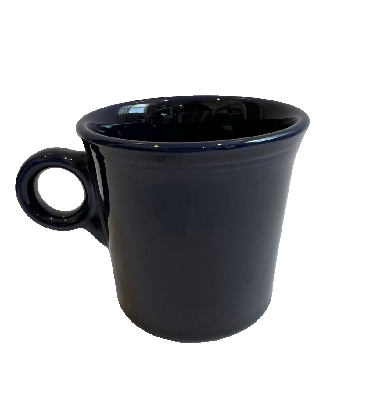 Fiestaware Coffee Cup Tom & Jerry O-Ring Handle Mug Fiesta Ware Cobalt Blue #105