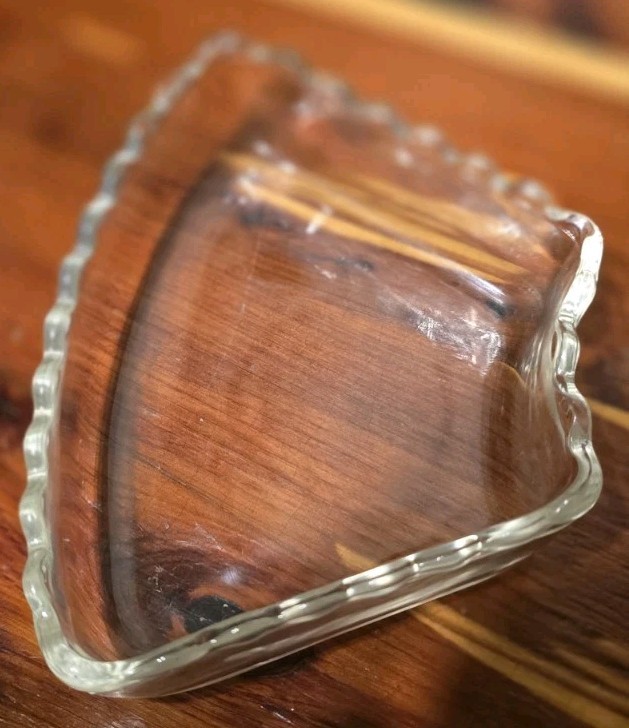 Vintage 14″ Anchor Hocking EAPC Glass 7-Piece Relish Set Tray Platter Beta Sigma