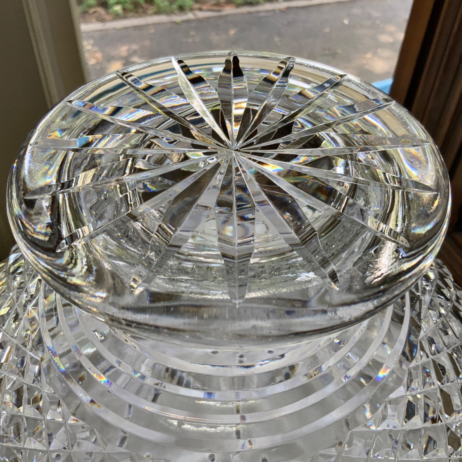 WATERFORD CRYSTAL PERIOD COLLECTION 9.5″ CENTRE BOWL PUNCH BOWL #296/871 IRELAND