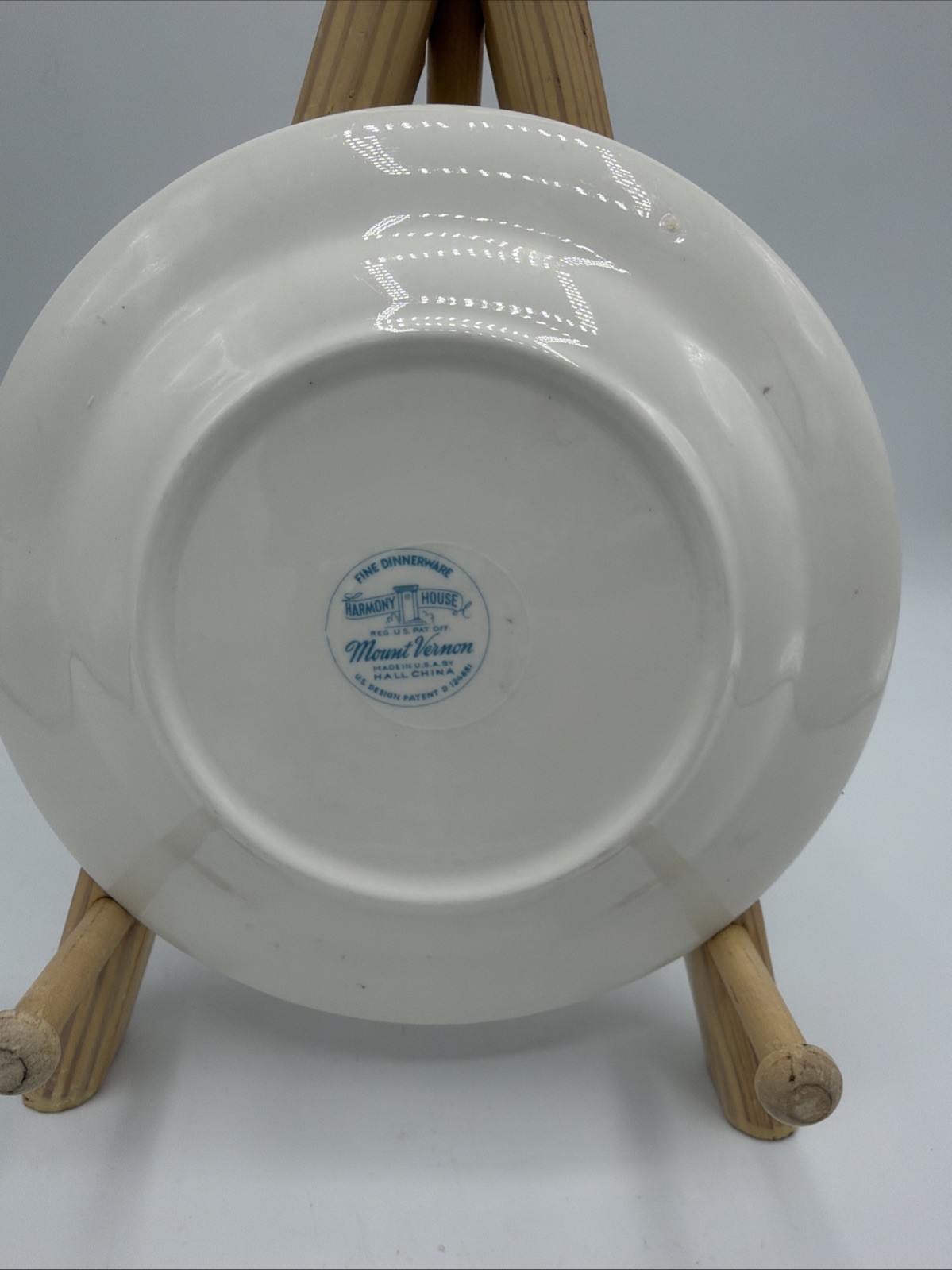 Harmony House Mount Vernon Bread & Butter Plates Set of 8 Vintage 6.38in