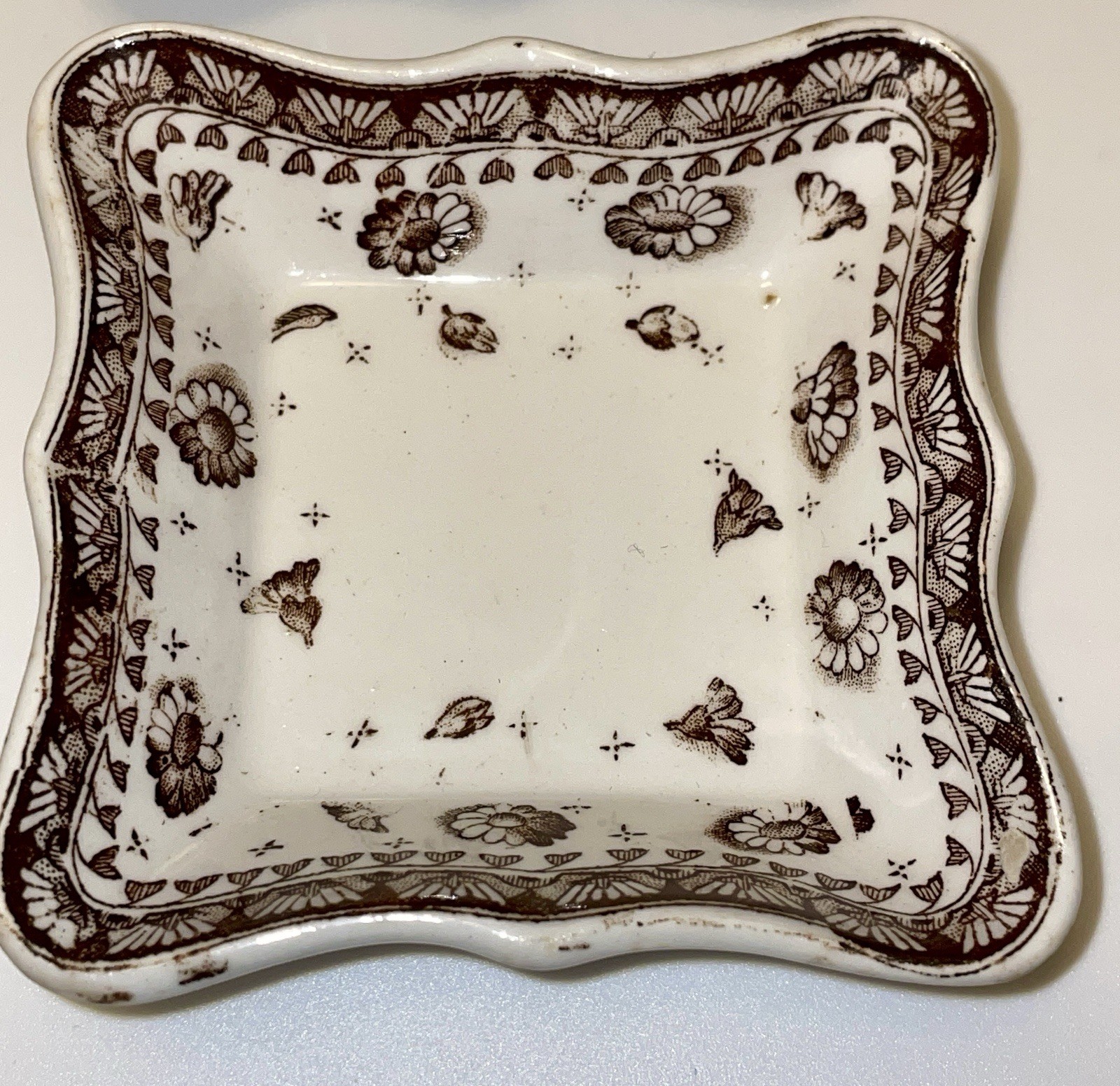 Antique Condiment Or Trinket Dishes Margaret Pattern From George Jones & Sons