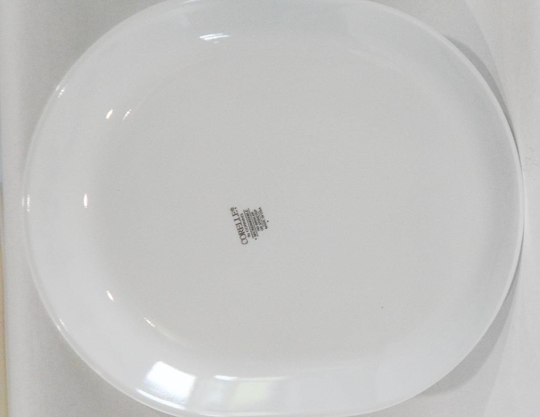 Excellent* ’70’s CORELLE by Corning BLUE CORNFLOWER SERVING PLATTER Chop Plate