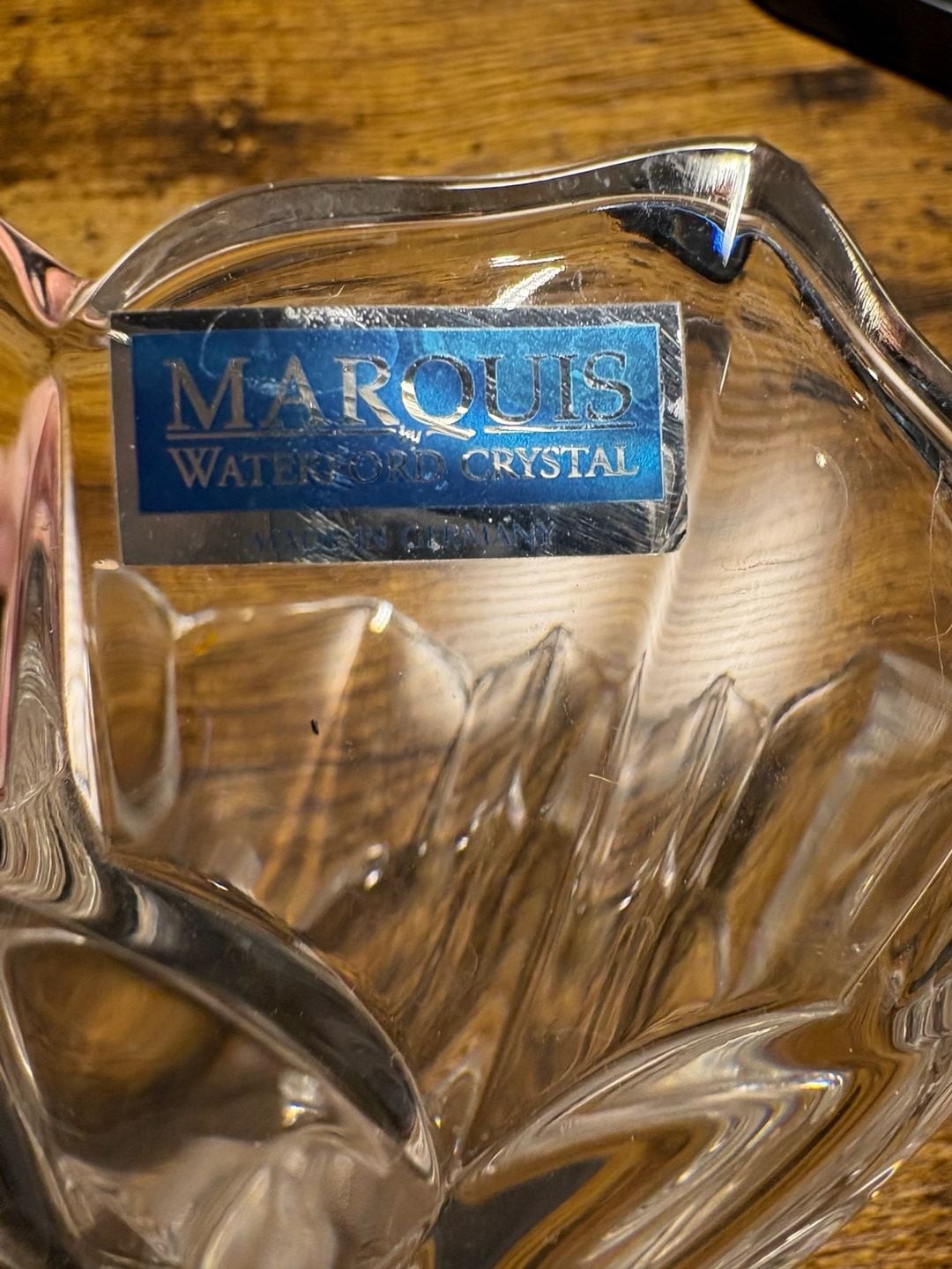 Marquis by Waterford Crystal Dogwood Flower Bowl Candy Dish