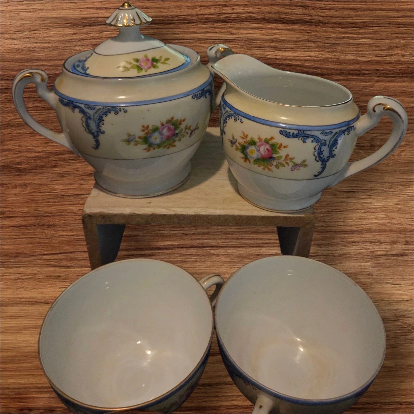 Noritake Hand Painted China Pattern N1518 Several Pieces including Serveware