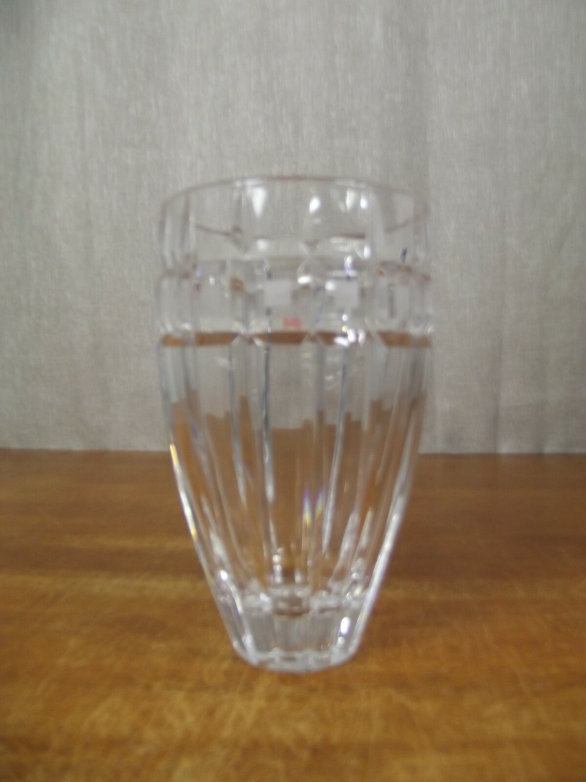 Majestic Vintage Contemporary Marquis By Waterford Quadrata 8” Crystal Vase NEW
