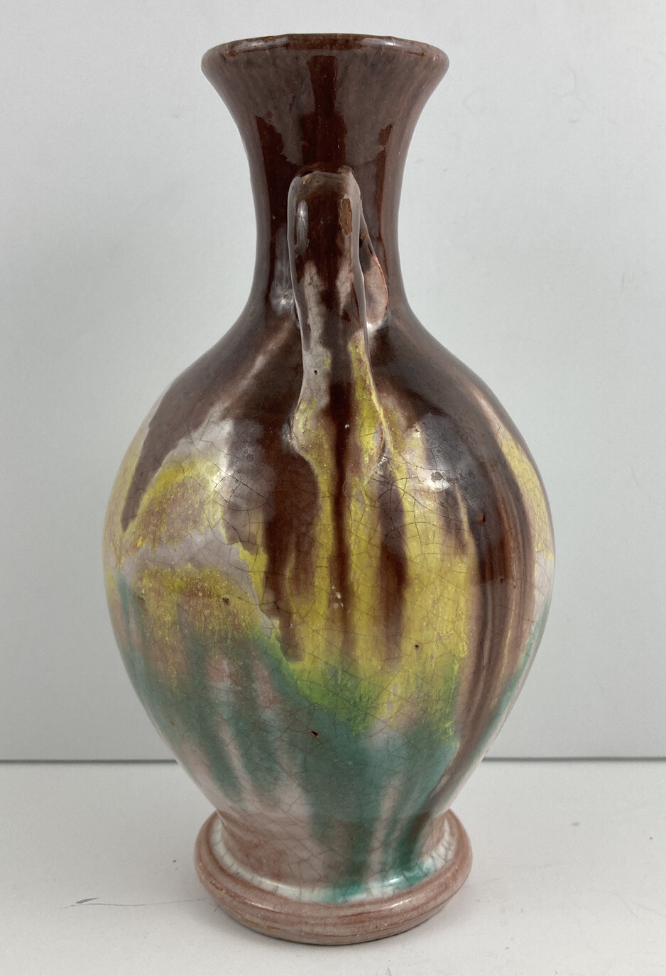 North Carolina Pottery Syrup Pitcher Jug