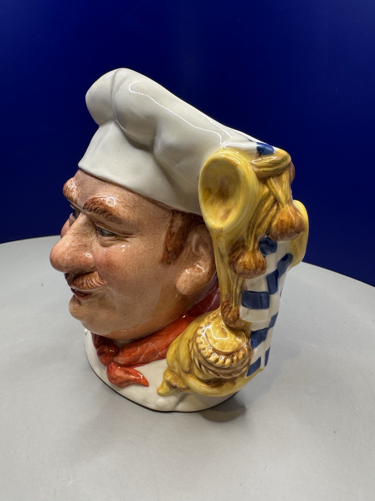 Royal Doulton Medium Character Toby Jug – ‘The Chef’ – D7103 – David Biggs 1997