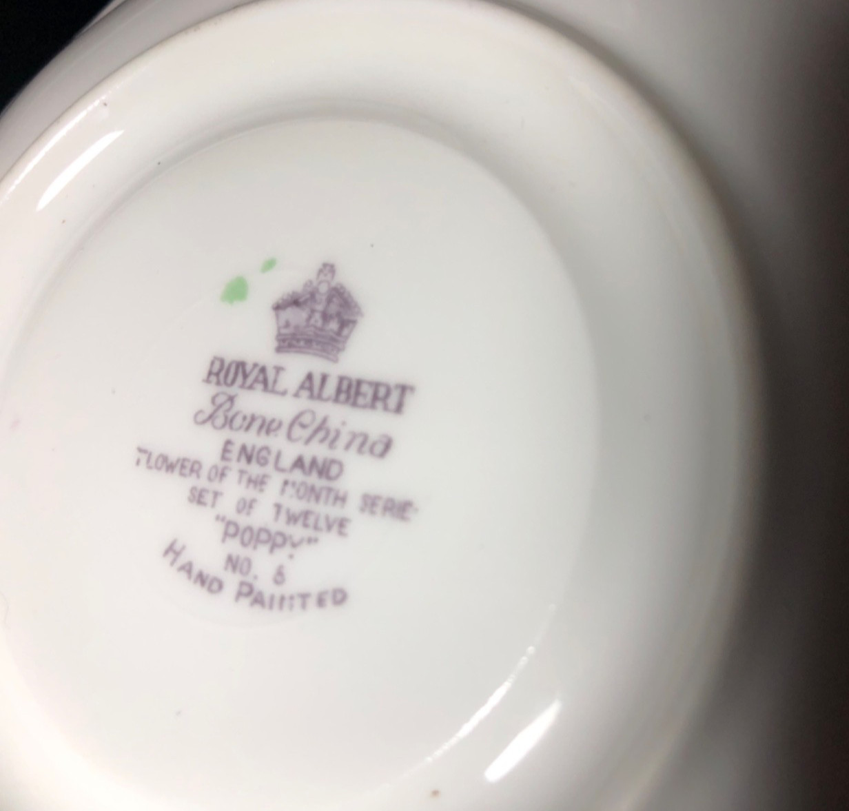 Victory by Salem China Ivory Plate 9.5” SLM22 P.P. Floral – w 23K Gold Trim