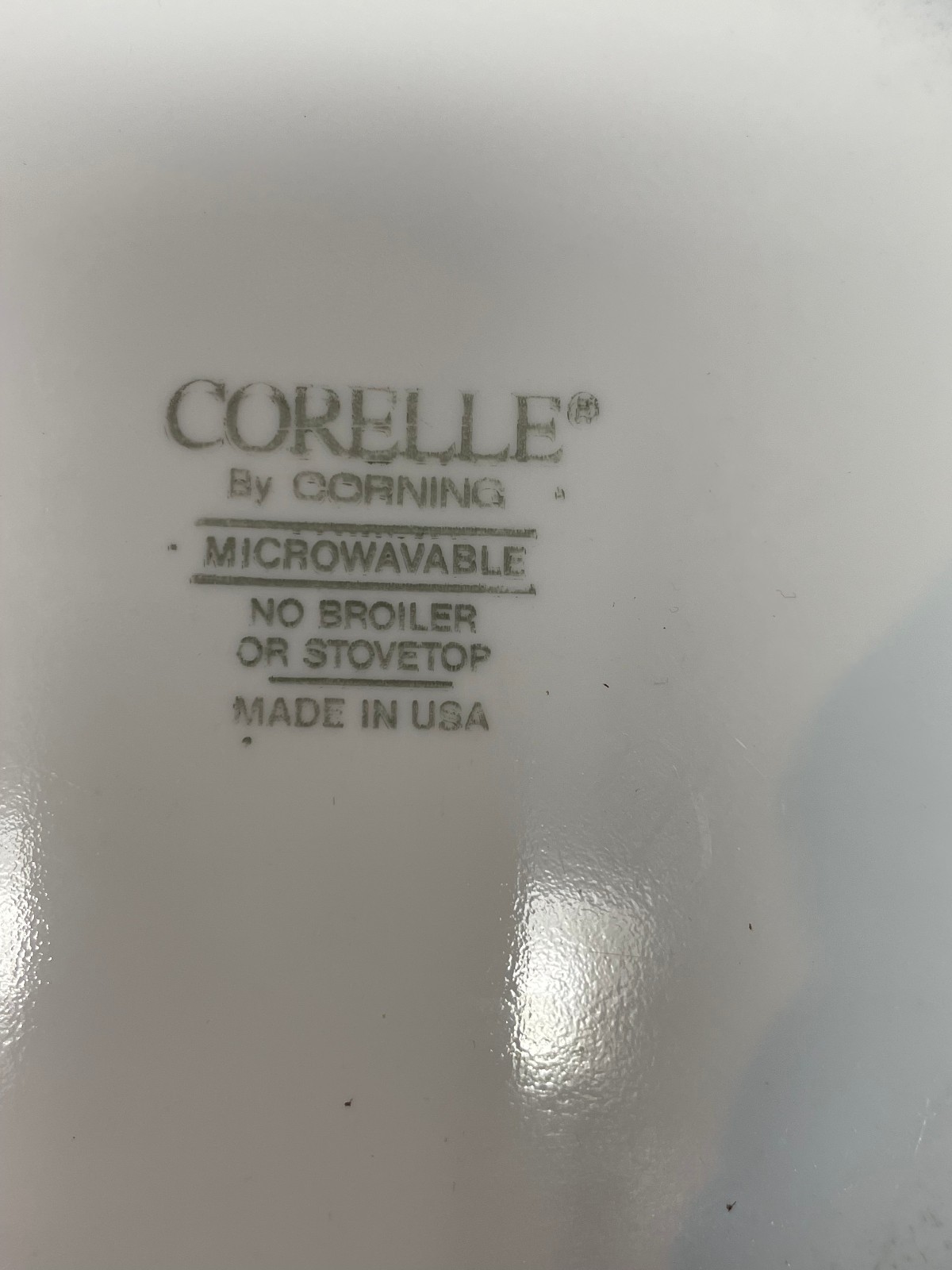 Super Rare 1980s CORELLE 7.25″ Salad Plate w/ Native American Indian Scene