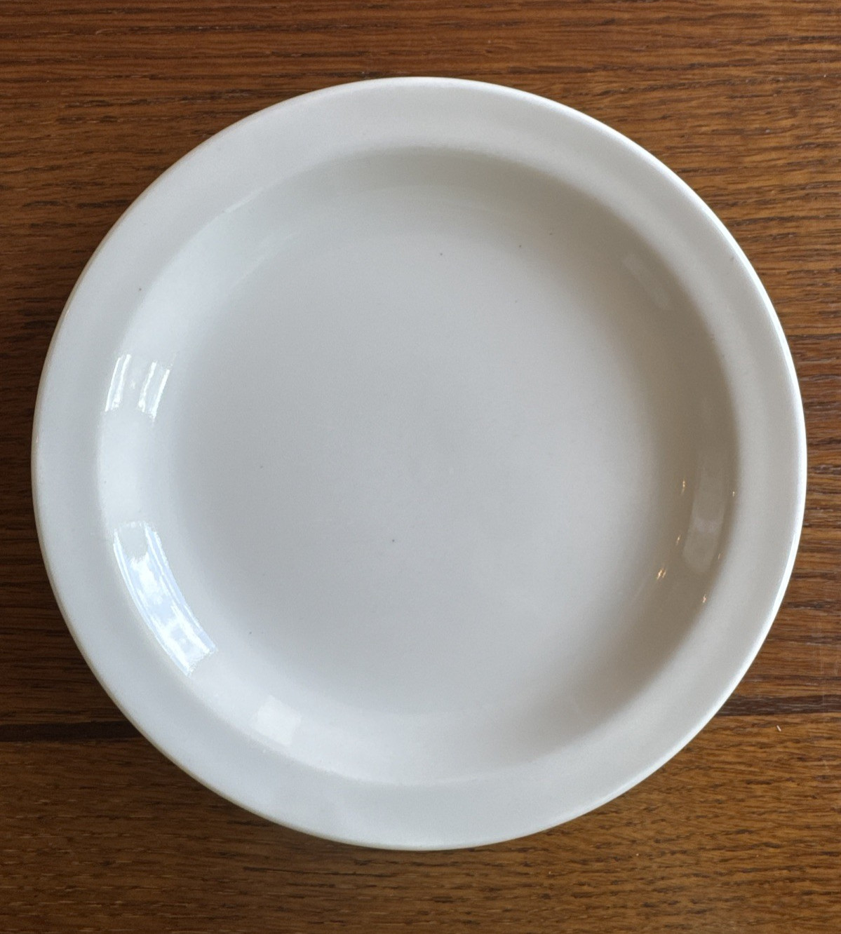 Vintage Buffalo China White Restaurant 6 1/4″” Bread Dessert Plates Set of 5