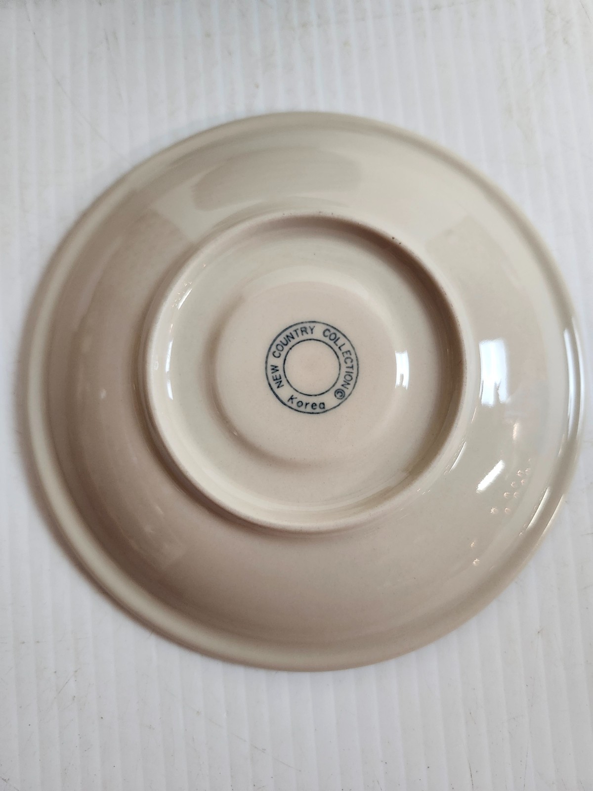 Set of 8 International Stoneware Saucers 6 1/8 in by Jepcor