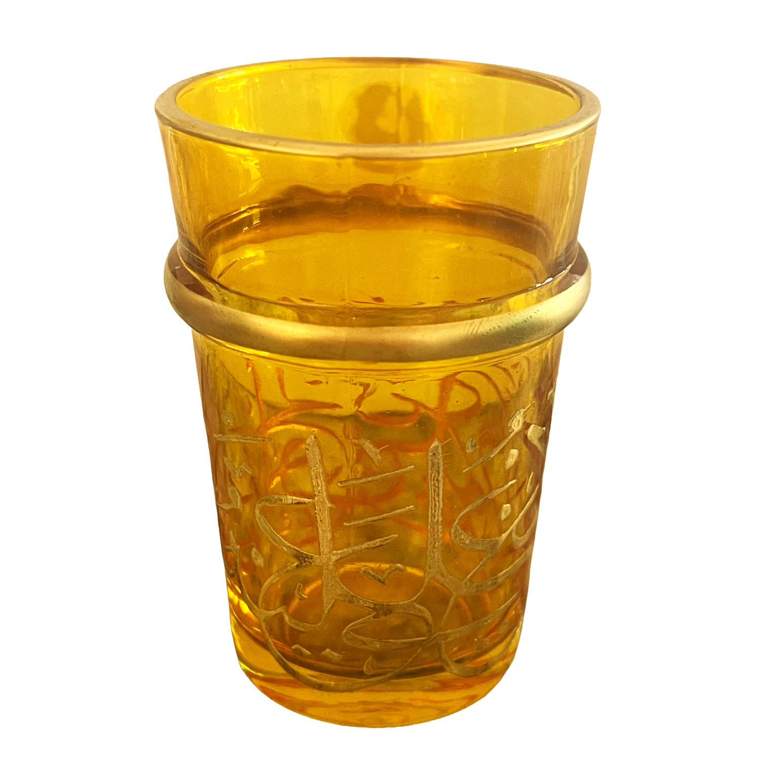 Moroccan Tea Glasses Espresso Shot Glass Handmade Turkish 6-pack Multi-Colored