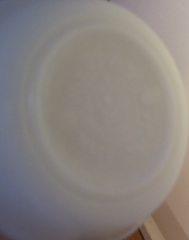 Fire-King Milk Glass Strawberry Shortcake Mug USA Vintage Anchor Hocking 1980
