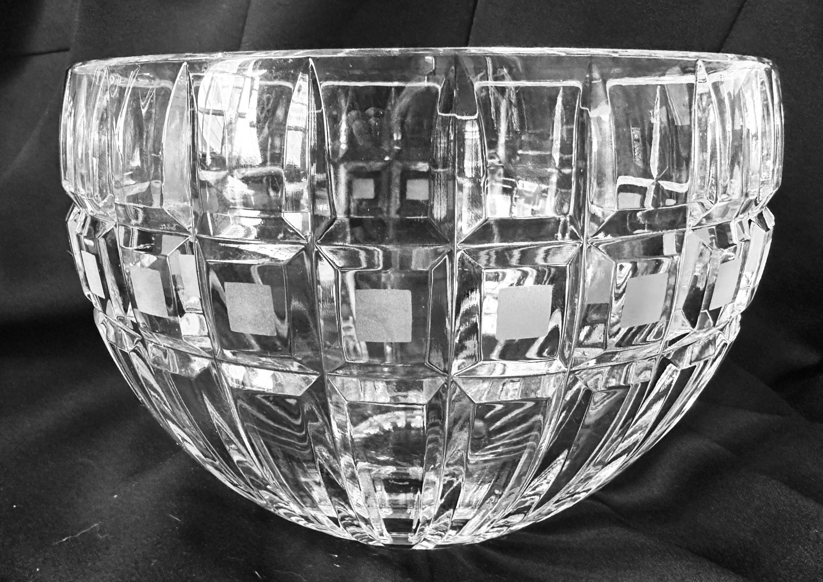 MARQUIS WATERFORD QUADRATA BOWL 5 3/4″ Tall X 7 1/2″ Wide – Poland