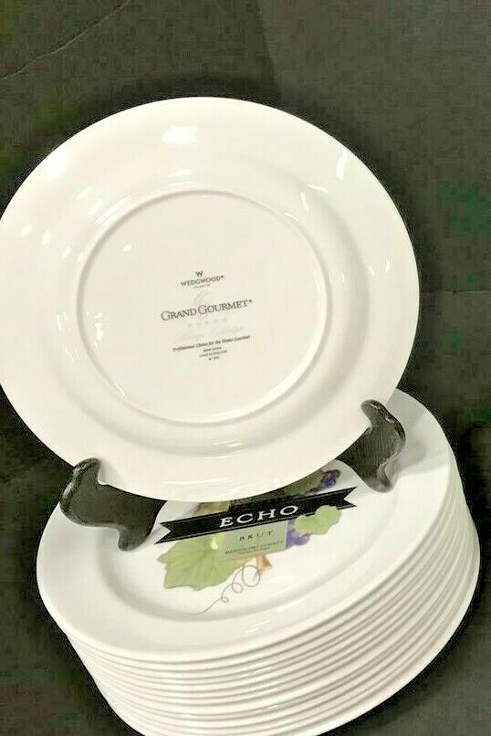 Wedgwood Grand Gourmet Pacific Echo Brut Accent Plate New – Rare
