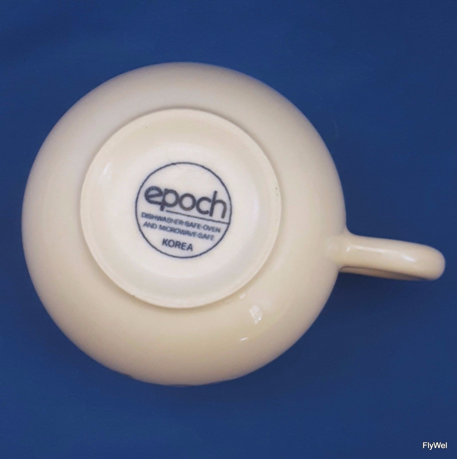 Noritake Epoch Wholesome Cup and Saucer 8 Oz Cream Stoneware Fruit and Leaves