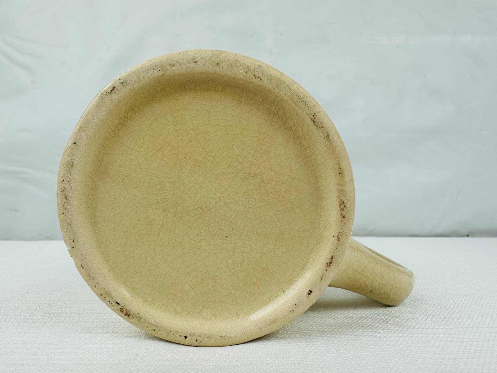 Slanted Drip Glaze Pottery Coffee Cup Mug “No One’s Perfect Except My Grandpa”