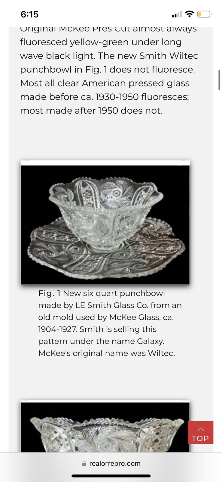 L. E. Smith Glass Galaxy Vintage Fifteen Piece Punch Bowl Set