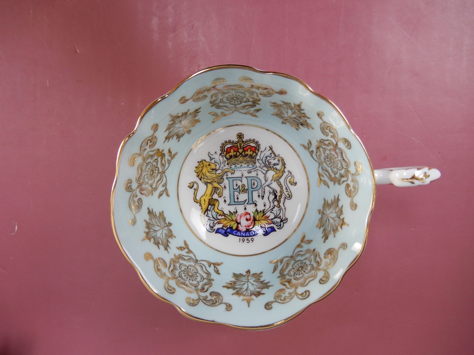 Paragon Orphan Cup Commemorating Queen Elizabeth II’s 1959 visit to Canada