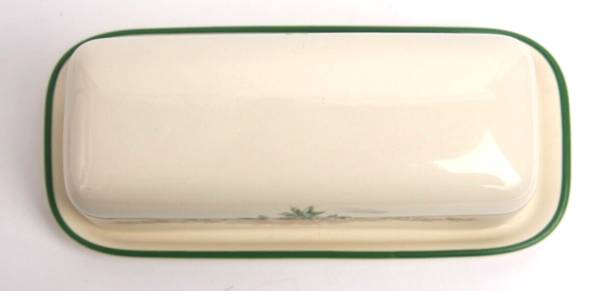 Vintage Pfaltzgraff HOLLY JOY Butter Dish 1/4 LB – 1994-1997 – Retired