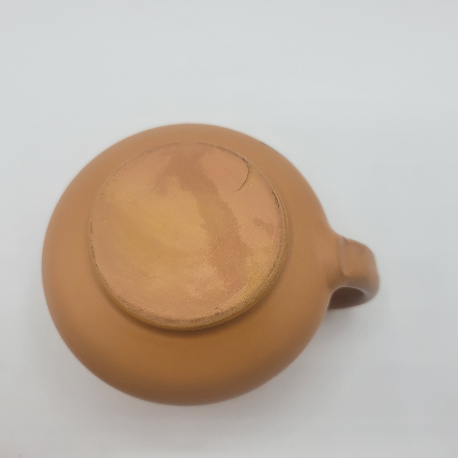 Ceramic Hand-Painted Hand Made Earthenware Cup & Saucer Unique
