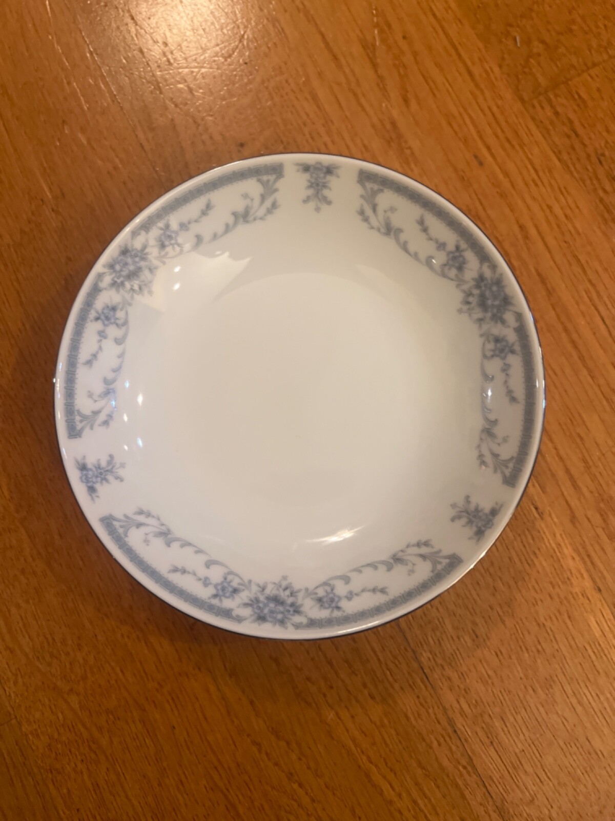 Blue Whisper Sheffield china berry bowl