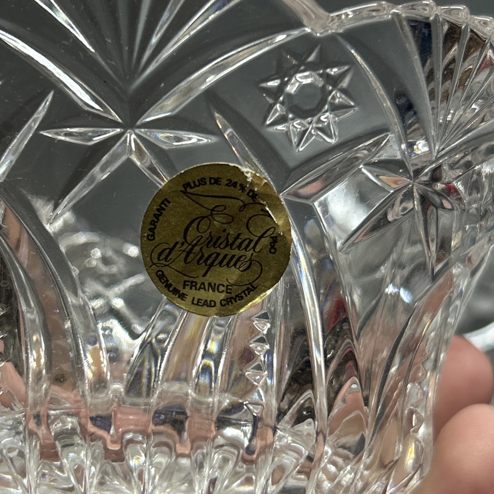 Set of 4 Vintage Vincennes J. G. Durand Cristal D’Arques Bowls made in France 5″