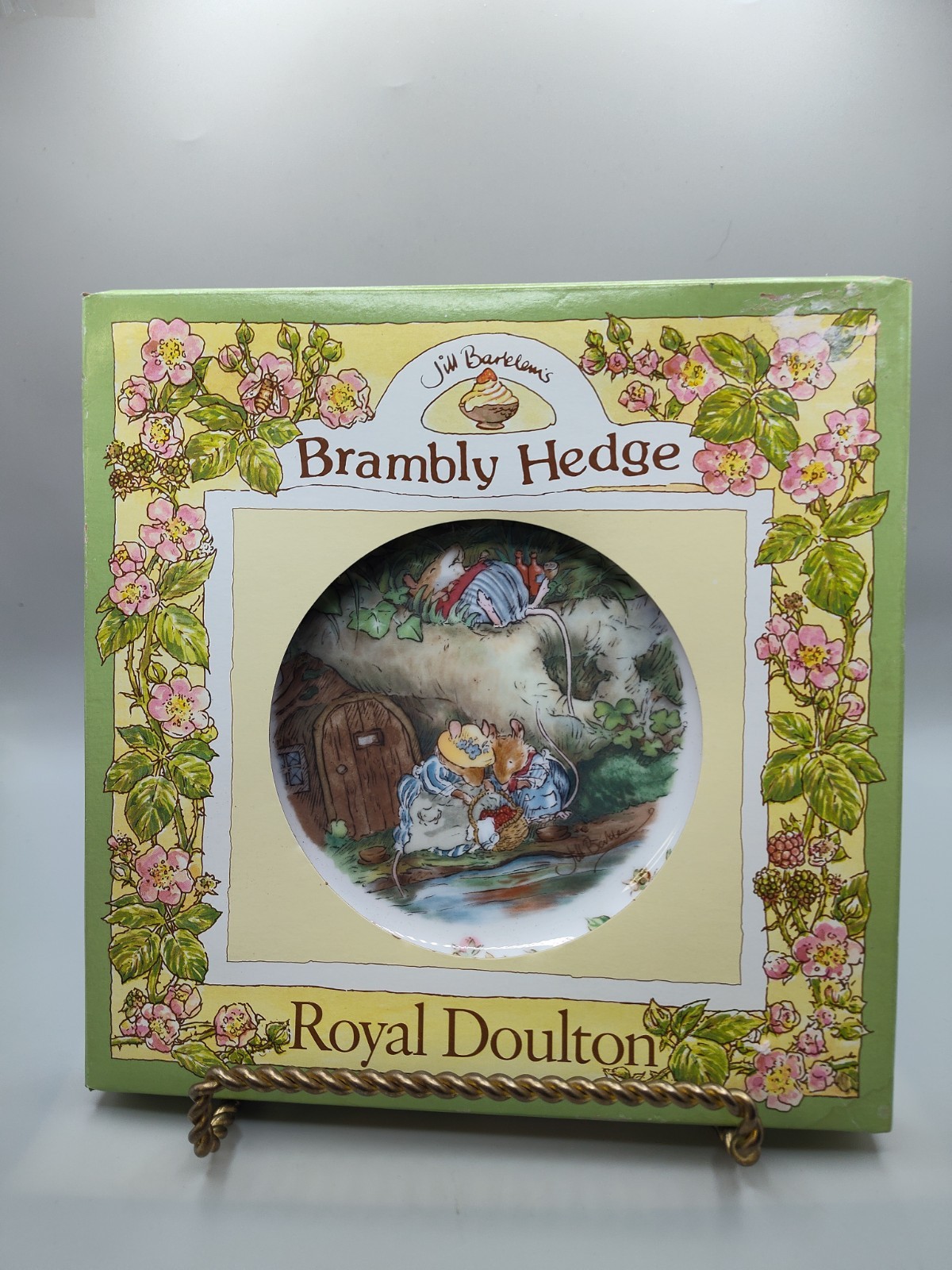Royal Doulton Brambly Hedge Plate 8” Year 1997 New With Box