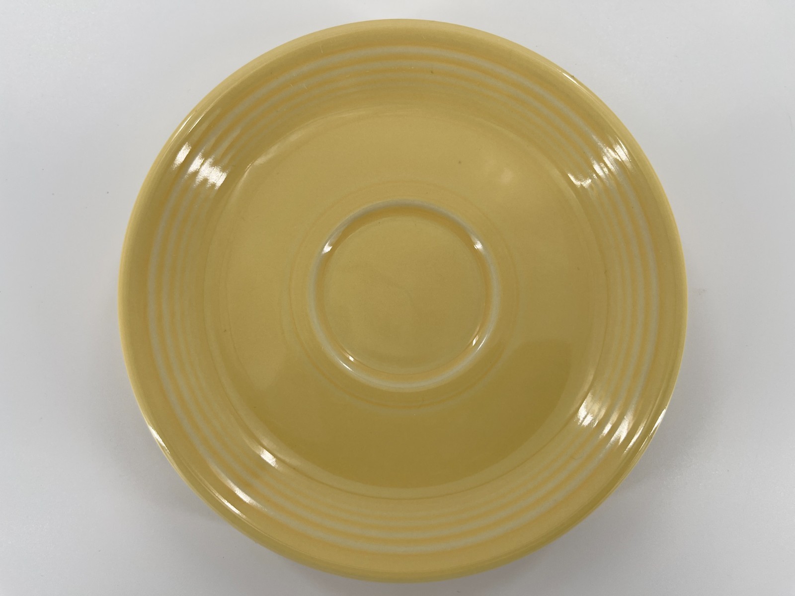 Fiesta Yellow 14pc Dinnerware Bowl Plate Mug Shaker Post-86 USA(No Butter Tray)