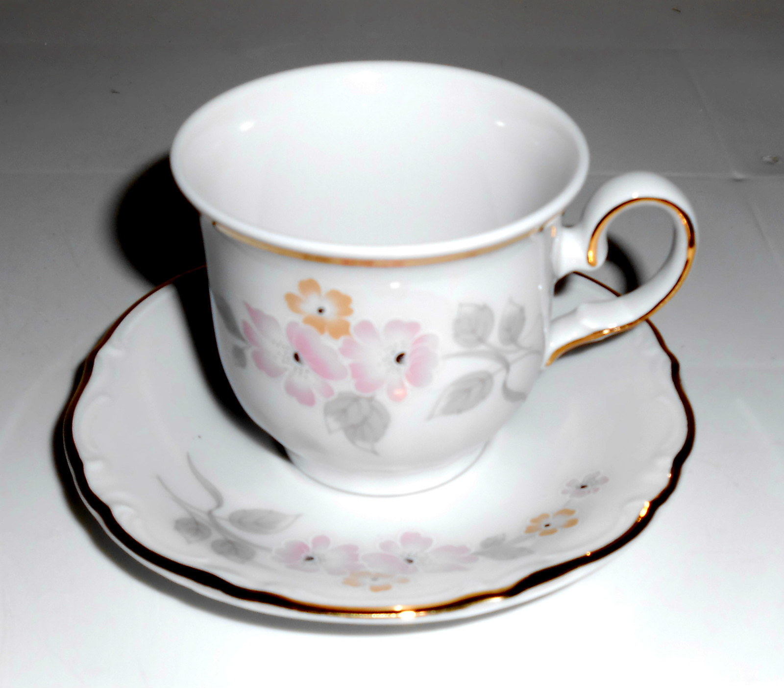 Winterling Bavaria Porcelain China Theresa Demi Cup & Saucer Set!