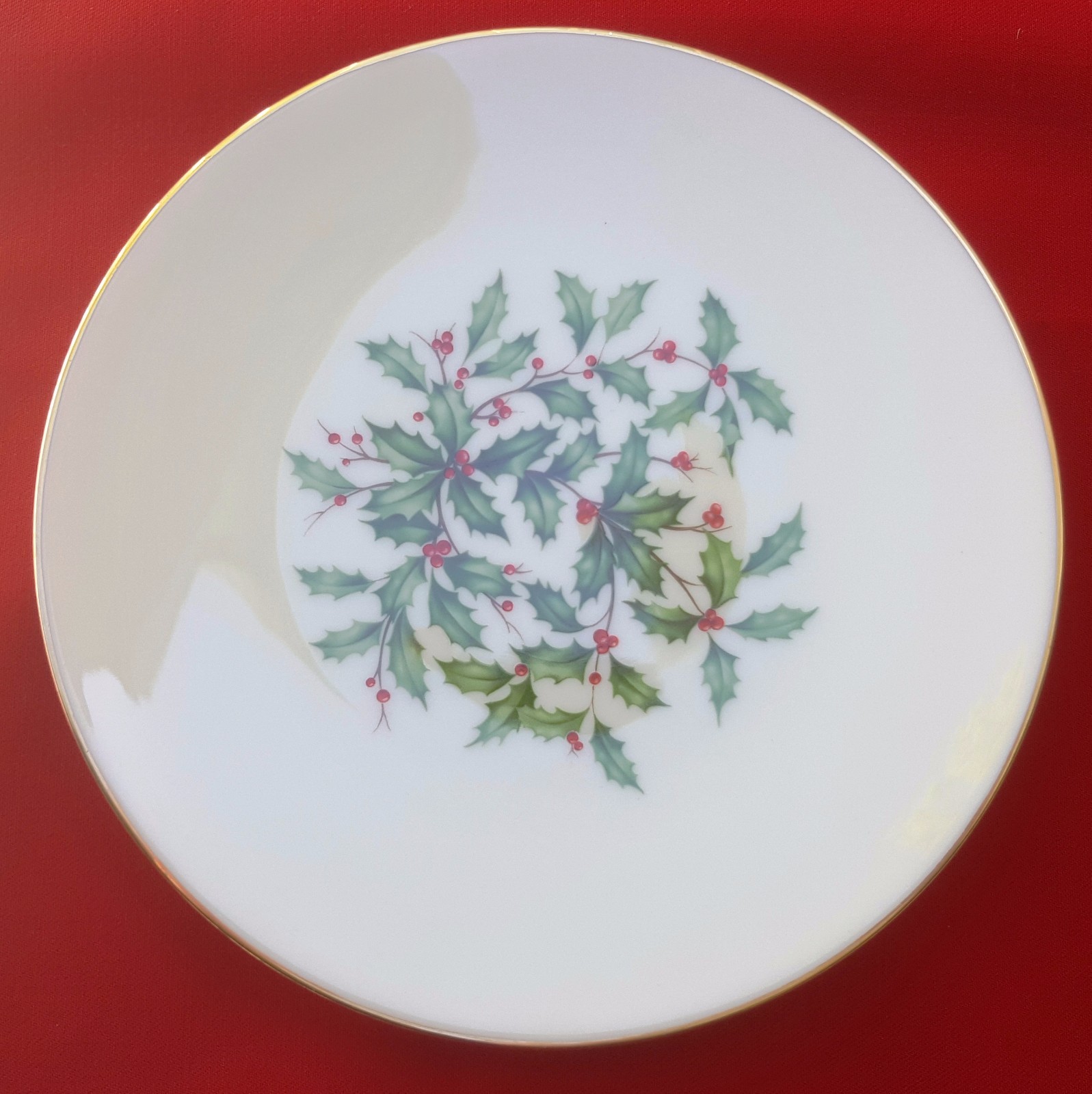 Lenox China Holiday (Dimension / Presidential) 7 7/8″ SALAD SIDE PLATE MINT