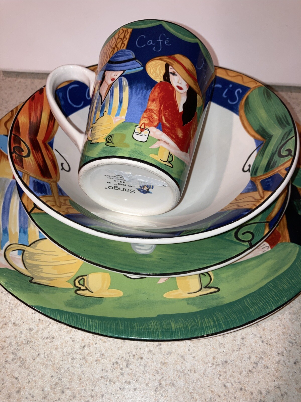 sango cafe paris 4914 4 Four Piece Place Setting