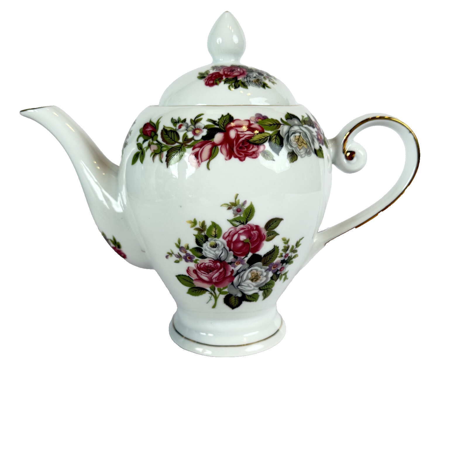 Vintage Tea pot from Old Foley Harmony Rose Collection by James Kent in England