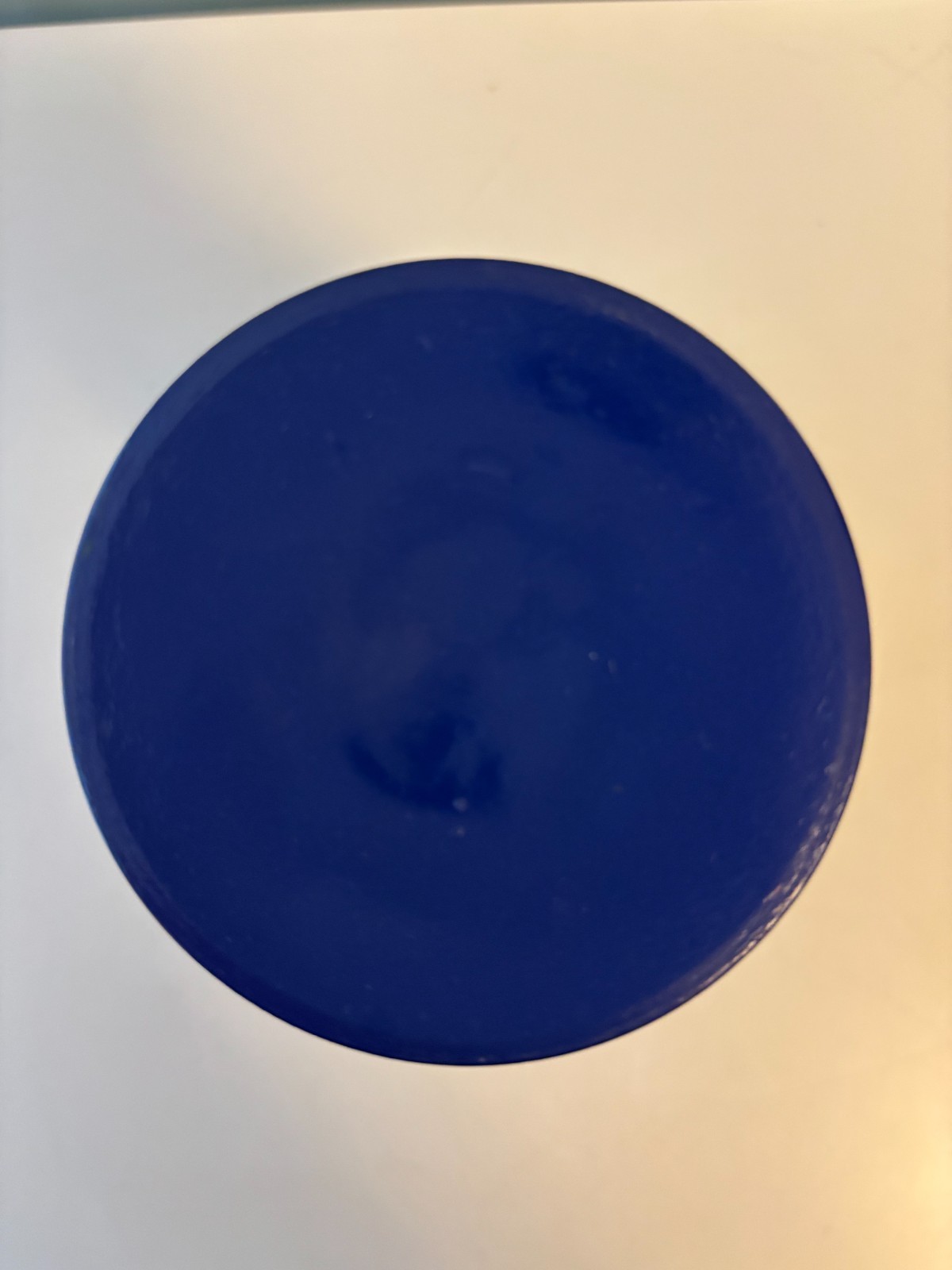 Anchor Hocking 1938 Rainbow Cobalt Blue 6.25 IN Dessert Plate