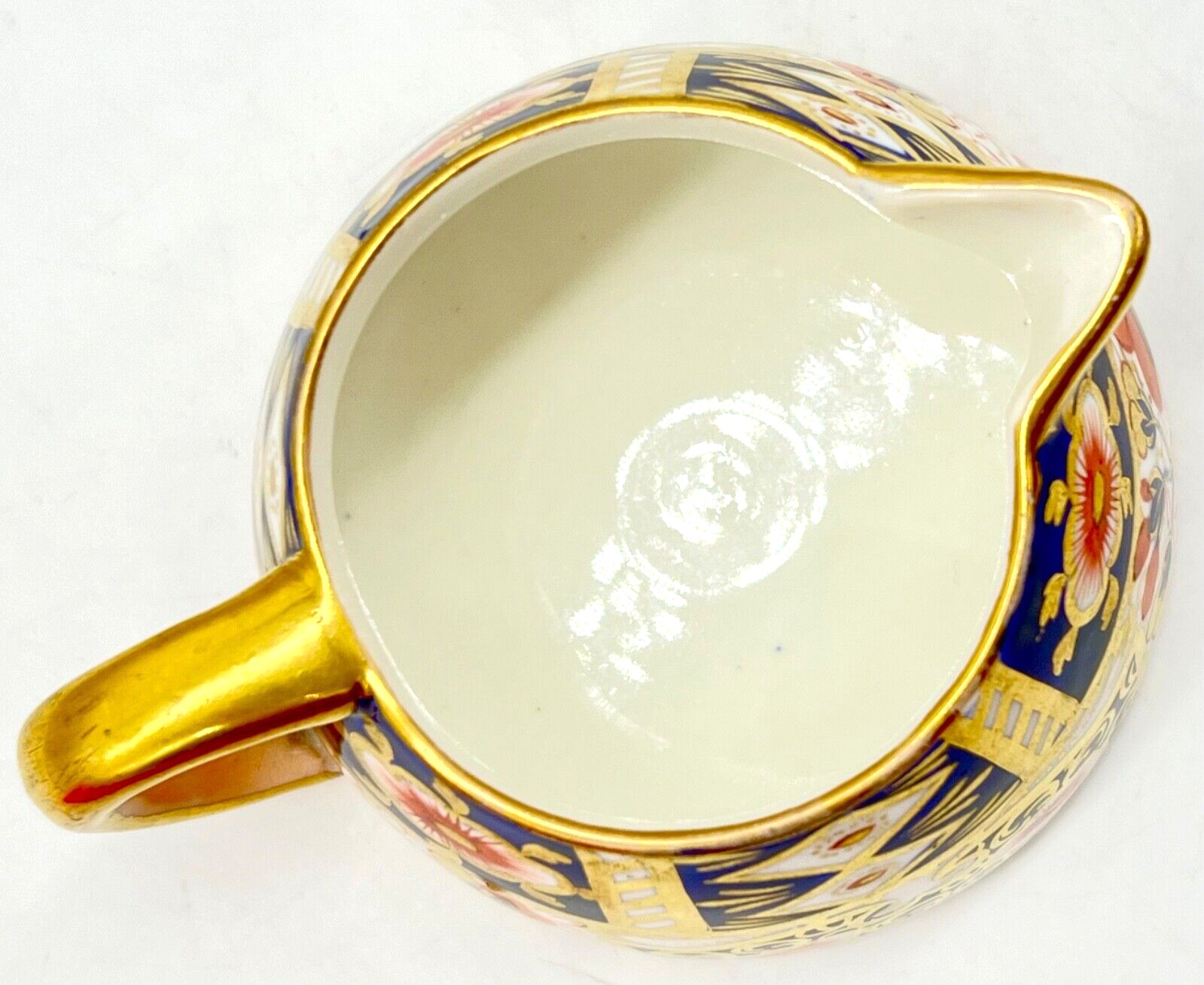 EXQUISITE ANTIQUE DAVENPORT IMARI CREAMER c1870, 6060, ENGLAND, EXCELLENT COND