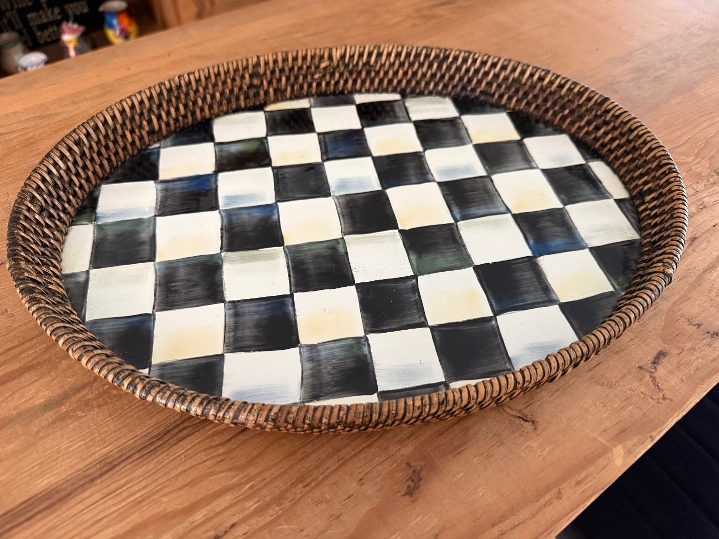 Mackenzie Childs serving platter 11 x 15